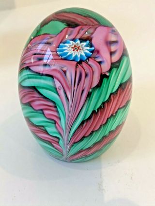 Gorgeous Vintage Murano Fratelli Toso Cane Paperweight 6