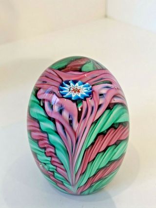 Gorgeous Vintage Murano Fratelli Toso Cane Paperweight 7