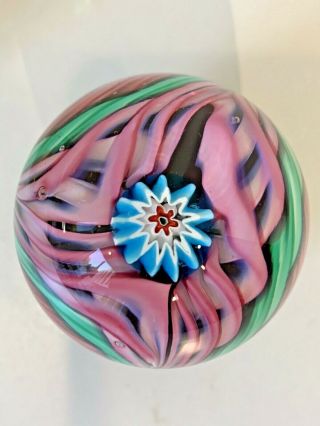 Gorgeous Vintage Murano Fratelli Toso Cane Paperweight 8