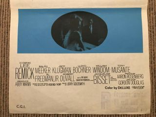 Movie Poster 13x30: The Detective (1968) Frank Sinatra,  Lee Remick 2