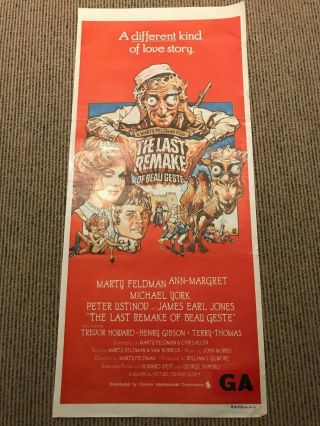 Movie Poster 13x30: The Last Remake Of Beau Geste (1977) Marty Feldman