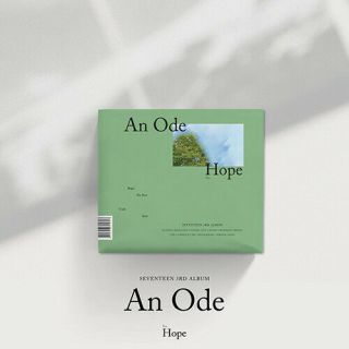 Sjmusic [seventeen] 3rd Album " An Ode " (ver.  3 Hope) Cd,  Book,  Card,  Etc,  Poster