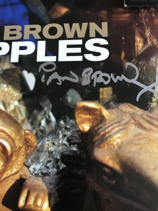 Ian Brown Ripples CD And Hand Signed Poster Stone Roses Autographed 3