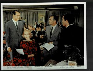 8 X10 Color Photo Of - Scene - Eva Marie Saint & Cary Grant & James Mason & Marti