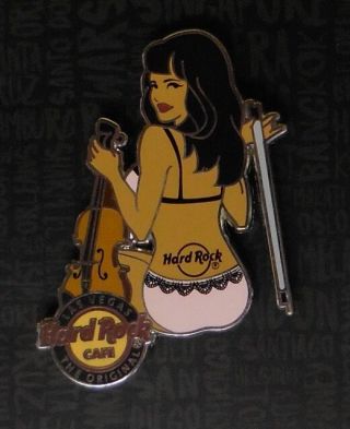 Hard Rock Cafe Pin Tattoo Violin Girl Las Vegas At Hard Rock Hotel 2015 Le300