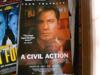 A Civil Action 1 Sheet Movie Poster John Travolta