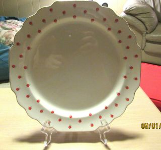 Vintage W S George Blushing Rose Dalrymple Set Of 4 Dinner Plates