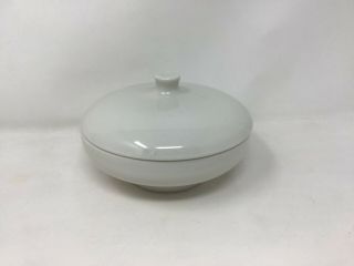 Russel Wright Iroquois Casual China White Sugar Bowl Mid Century