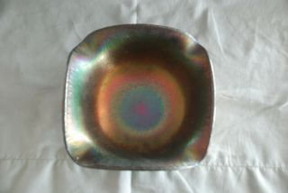 art glass bowl,  hand crafted by unknown artist 3