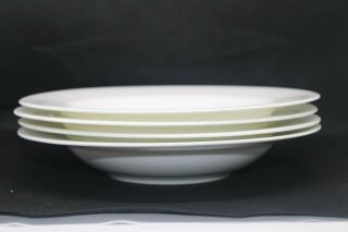 Richard Ginori Antinea White Rim Soup Pasta Bowl Set Of 4 Discontinued
