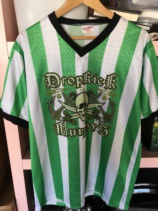 Dropkick Murphys Soccer Jersey Shirt Boston Punk Rock Size L