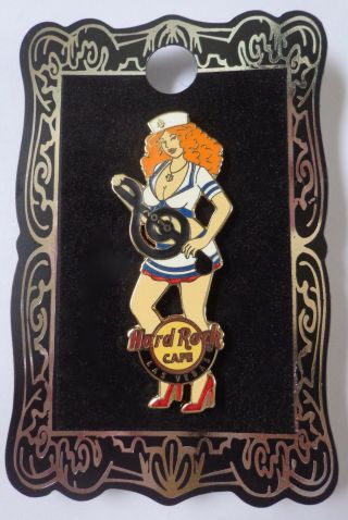 Hard Rock Cafe Pin Las Vegas Sexy Sailor Girl Pin 3 Of 4 Limited Edition 300