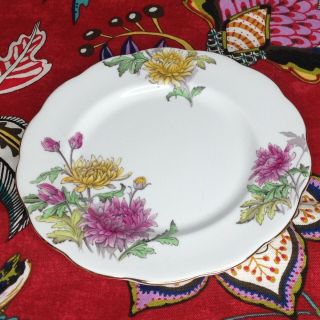Royal Albert Flower of the Month Series Tea Cup Saucer Plate Set Chrysanthemum 5