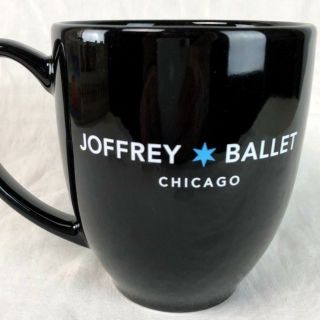 Joffrey Ballet Chicago Coffee Mug Tea Cup Black Dance Company Illinois Flag Star