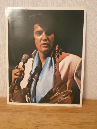 Elvis Presley At Madison Square Garden 1972 Promotion