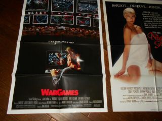 Night Games / War Games 2 Posters Cindy Pickett Matthew Broderick 3