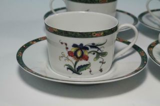 Raynaud Limoges Louviers Flat Cups & Saucer