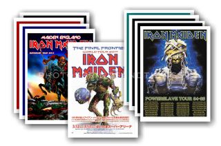Iron Maiden - Postcards 3 4 5 & 6 For Hmsbaz
