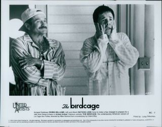 1996 The Birdcage Unsigned 8x10 Promo Photo Robin Williams Nathan Lane (g)