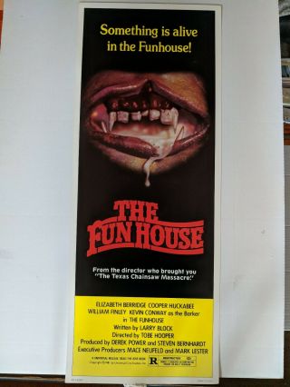 14x36 Movie Poster Insert The Funhouse 1981