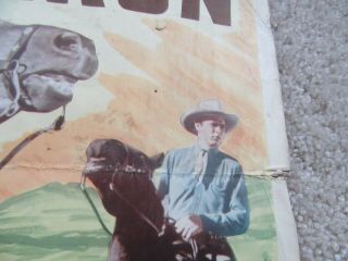 RENEGADES OF THE WEST R49 INSRT MOVIE POSTER FLD ROD CAMERON GOOD 4