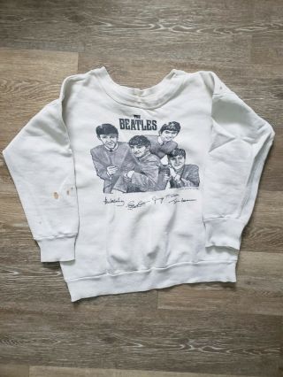Vintage 1963 Beatles Sweatshirt | Xs | Rare