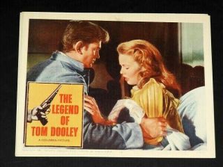 Legend Of Tom Dooley Orig 1959 Lob Cd 7 Michael Landon And Jo Morrow Exc