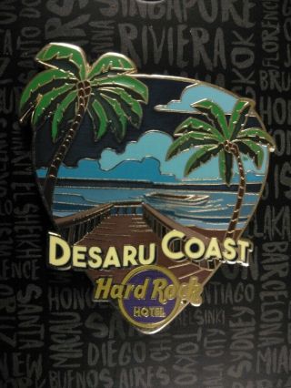 Hard Rock Hotel Desaru Coast " Greetings From " Guitar Pick Series Pin 2018