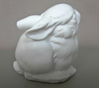 Kaiser Porcelain_vintage Baby Bunny/rabbit_white Bisque_exc_ships
