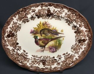 Palissy 11 " Game Series Pheasant Platter - Royal Worcester Group England