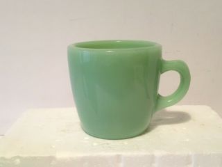 Vintage Jadeite Fire King 6 Oz Oven Ware Cup Made In Usa