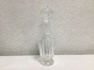 Vintage Signed Waterford Crystal Eileen Decanter Made In Ireland 13 Inch Tall