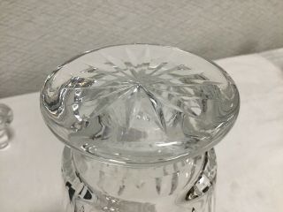 Vintage Signed Waterford Crystal Eileen Decanter Made In Ireland 13 Inch Tall 6