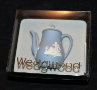 Wedgwood Miniature Jasperware Coffee Pot