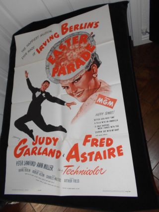 Easter Parade One Sheet R/62 Judy Garland Fred Astaire