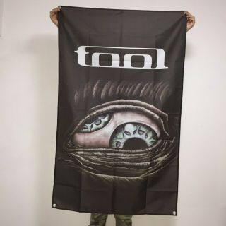 Tool Band Banner Third Eye Logo Aenima Flag Wall Tapestry Art Poster 3x5 Ft