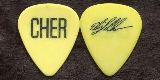 Cher 1990 Heart Of Stone Tour Guitar Pick Elijah Allman Custom Concert 3