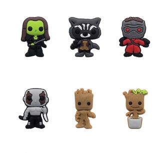Guardians Of The Galaxy Characters Set Of 6 Fridge Magnets