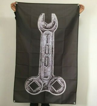 Tool Band Banner 72826 Wrench Logo Flag Wall Tapestry Art Poster 3x5 Ft