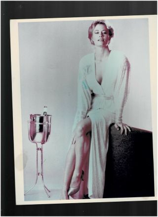 8 X10 Color Photo Of - Cybil Shephard - Slinky - Sexy - Leggy