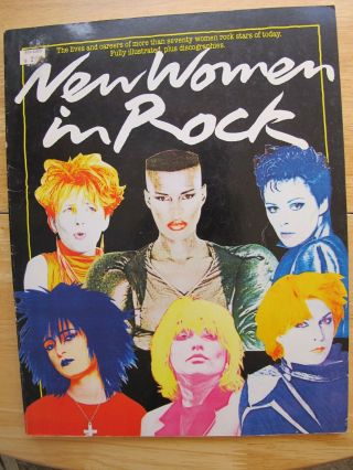 Women In Rock 1982 Book Kate Bush Siouxsie Nina Hagen Kim Wilde Joan Jett