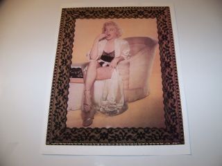 Marilyn Monroe Lace Poster
