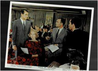 8 X10 Color Photo Of - Scene - Cary Grant & Eva Marie Saint & J.  Mason & M.  Landau