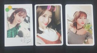 Twice Momo Official Photocard Vol.  1 Twicetagram A B C Ver 3pc Set