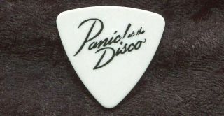 Panic At The Disco 2014 Tour Guitar Pick Dallon Weekes Custom Concert Stage