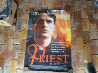 Priest Linus Roache 1 Sheet Movie Poster Aust Edition