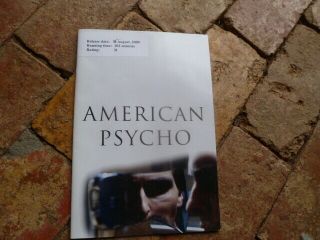American Psycho Movie Press Book Christian Bale