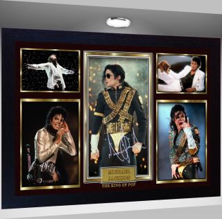 Michael Jackson Framed Photo Re Print Poster Perfect Gift