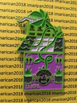 Hard Rock Tampa Halloween Puzzle Pin With Back Card