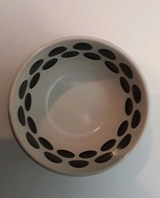 IKEA Black and White Polka Dot Dessert Bowls Set of 4 Discontinued Replacements 2